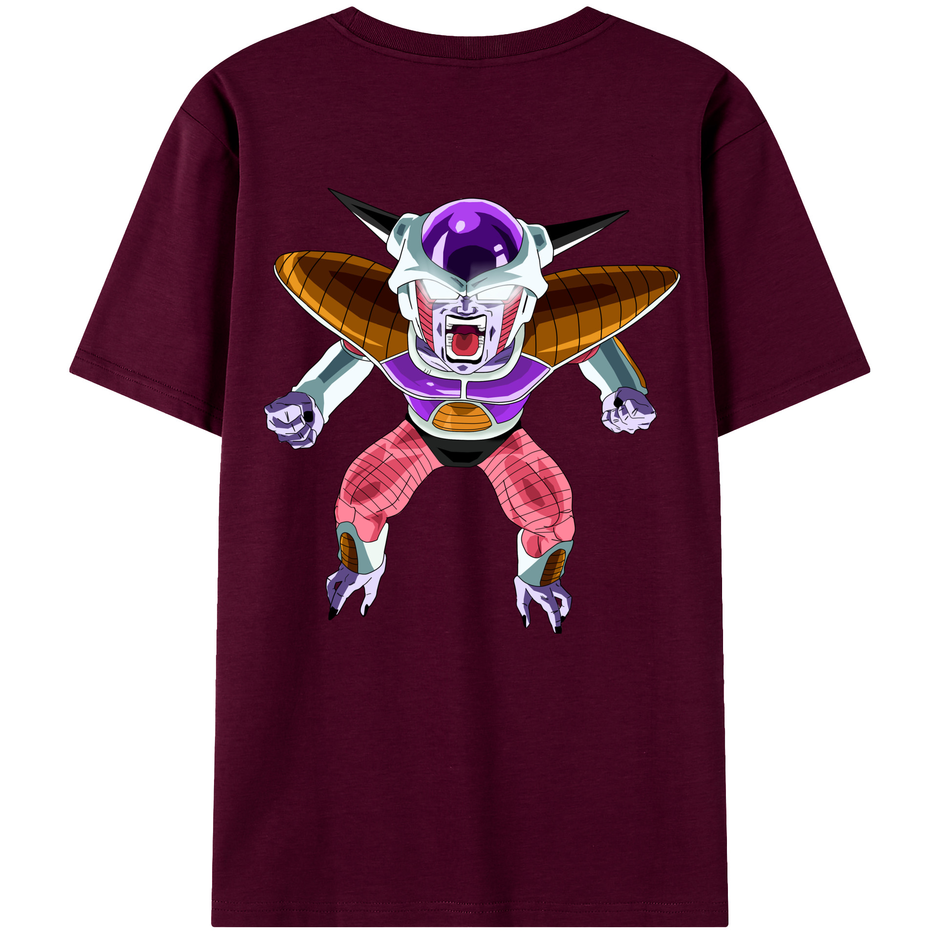 （画像用） ドラゴンボール フリーザ DRAGON BALL Frieza レディース半袖Tシャツ(バックプリント)